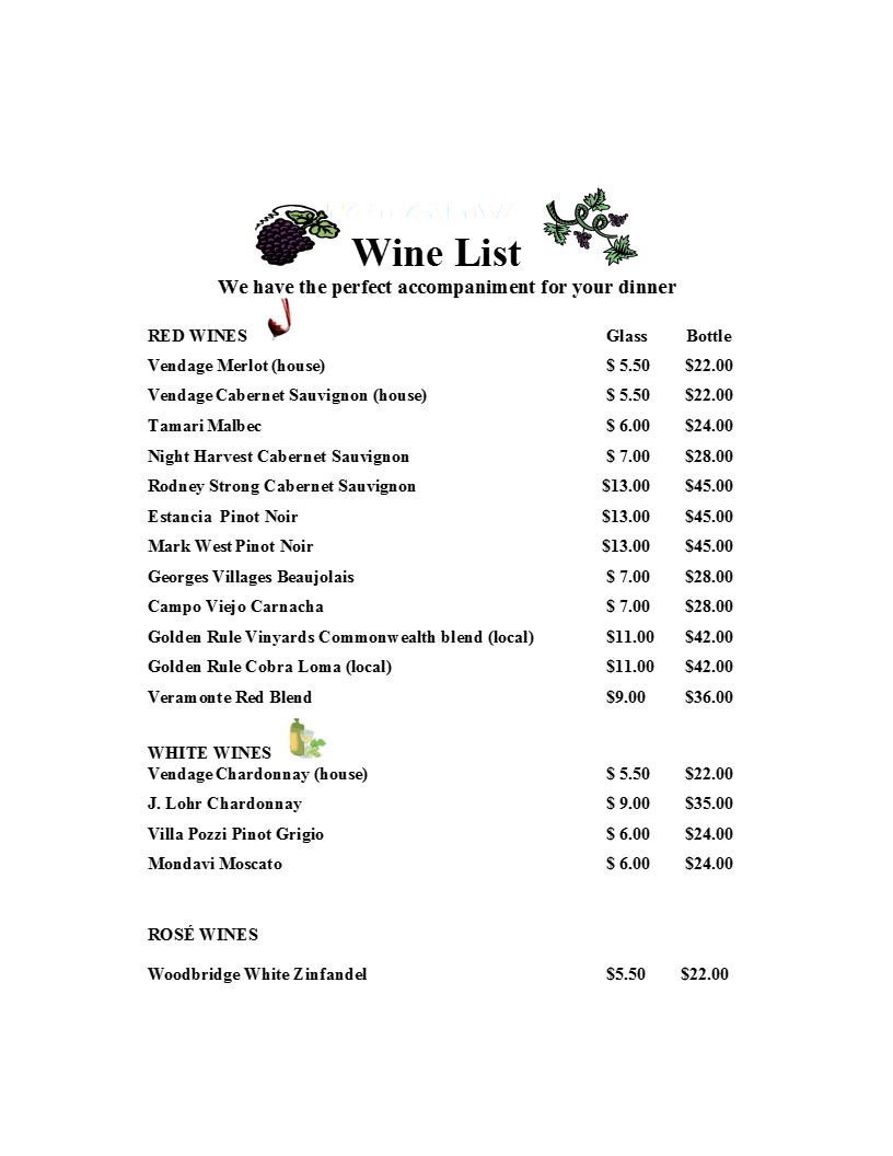 winelist